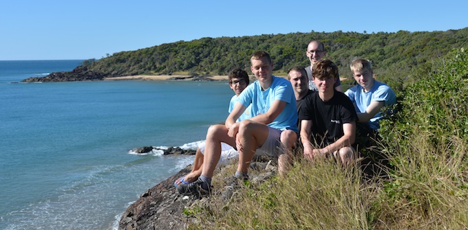 De Belgische delegatie op de Internationale Olympiade Informatica Austrgroup