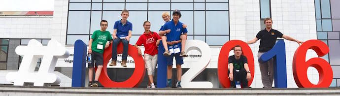 De Belgische delegatie op de Internationale Olympiade Informatica Ioi team